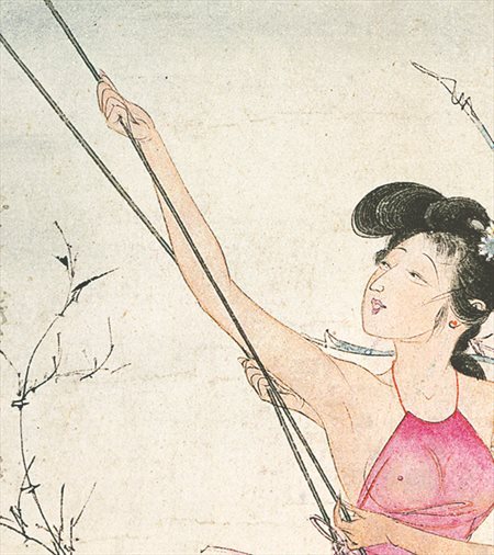 东陵-胡也佛的仕女画和最知名的金瓶梅秘戏图